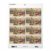 TOP America's Pastime Etiket (Full Sheet)