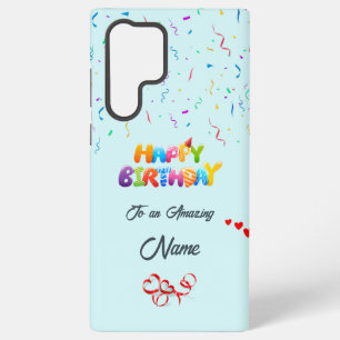 Top Anniversaire Samsung Galaxy S22 Ultra Coque