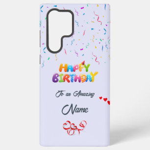 Top Anniversaire Samsung Galaxy S22 Ultra Coque