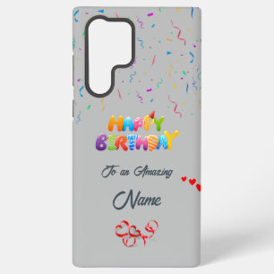 Top Anniversaire Samsung Galaxy S22 Ultra Coque