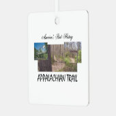 TOP Appalachian Trail Metal Ornament (Voorkant links)
