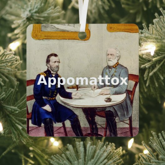 TOP Appomattox Metal Ornament (Insitu)