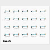 TOP Archery Ronde Sticker (Vel)
