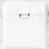 TOP Archery Ronde Sticker (Tas)
