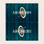 TOP Archery Visitekaartjes (Buitenkant ongevouwen)