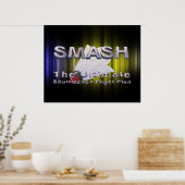 TOP Badminton Slogan Poster (Keuken)