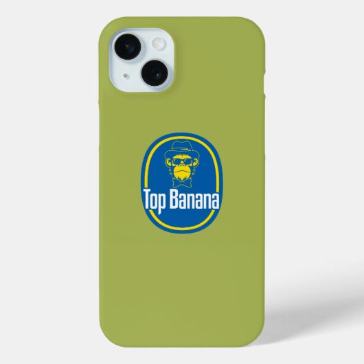 Top Banana Hoesje-Mate iPhone Case (Achterkant)
