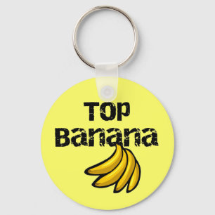Top Banana Tshirts en Gifts Sleutelhanger