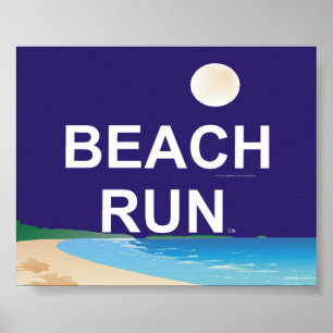 TOP Beach run Poster