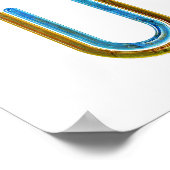 TOP Bereik voor de muur Poster (Hoek)