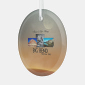 TOP Big Bend Glass Ornament (Voorkant links)