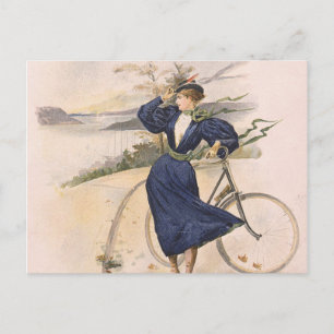 TOP Biking Beauty Briefkaart