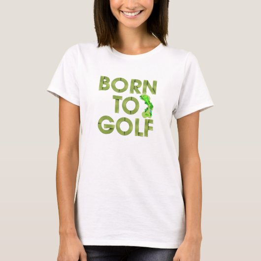 TOP Born à Golf T-Shirts (Devant)