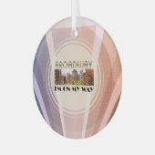 TOP Broadway Star Glass Ornament (Voorkant links)