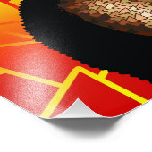 Top Bun Foto Afdruk (Hoek)