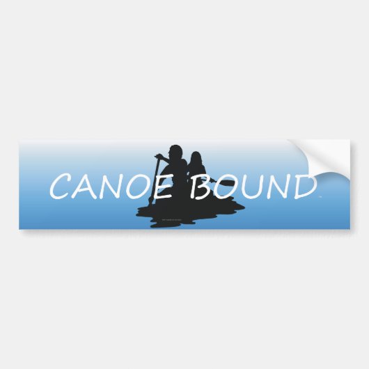 TOP Canoe Bound Bumpersticker (Voorkant)