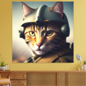 TOP CAT PISTOOL PILOT SERIE NR. 2 ART PRINT (Insitu (Woonkamer))