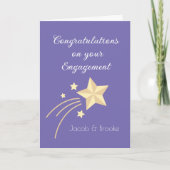 Top Choice ! Carte Fiançailles personnalisée (Devant)