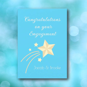 Top Choice ! Carte Fiançailles personnalisée