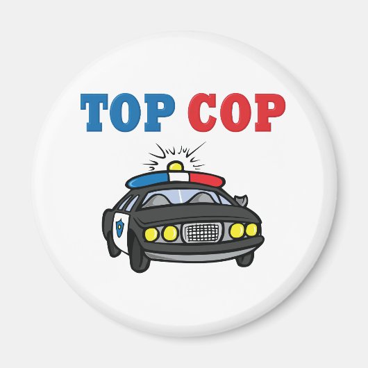 Top Cop Magneet (Voorkant)