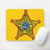 Top County Ohio Sheriff Mousepad. Muismat (Met muis)