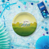 TOP Cricket Papieren Bordje (Feest)