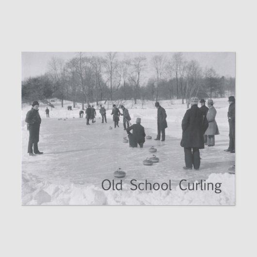 TOP Curling Old School Tissuepapier (Voorkant)