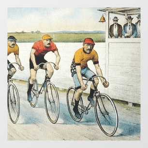 TOP Cycli Old School Window Cling Raamsticker