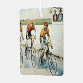 TOP Cyclisme Vieux Ornement en métal de l'école (Avant gauche)