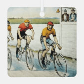 TOP Cyclisme Vieux Ornement en métal de l'école (Verso)