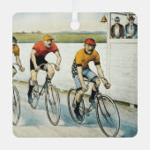 TOP Cyclisme Vieux Ornement en métal de l'école (Recto)