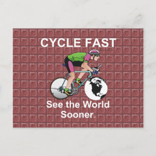 TOP Cyclus snel Briefkaart