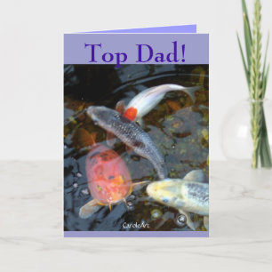 "Top Dad" Vaderdag Kaart