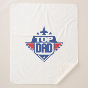 Top Dad vliegtuig Sherpa Deken
