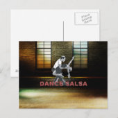 TOP Dance Salsa Briefkaart (Voorkant / Achterkant)