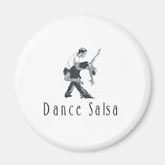 TOP Dance Salsa Magneet (Voorkant)