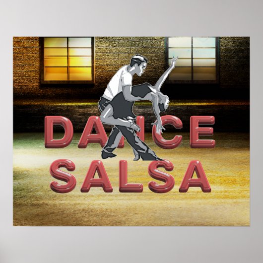 TOP Dance Salsa Poster (Voorkant)