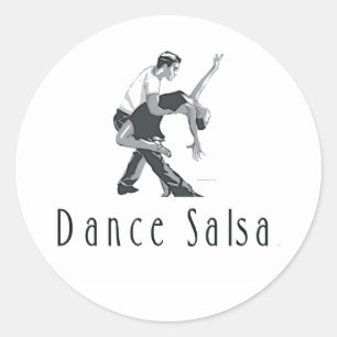 TOP Dance Salsa Ronde Sticker
