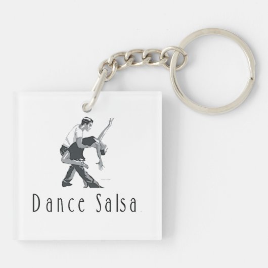 TOP Dance Salsa Sleutelhanger (Achterkant)