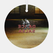 TOP Danse Salsa Ornement en verre (Verso)