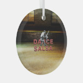 TOP Danse Salsa Ornement en verre (Avant droite)