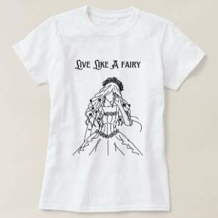 Top de la fée de Whimsical - T-shirt cottage