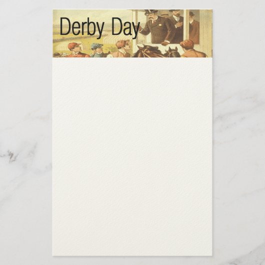 TOP Derby Day Briefpapier (Voorkant)