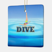 TOP Dive Keramisch Ornament (Links)