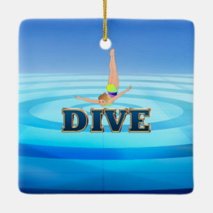 TOP Dive Keramisch Ornament