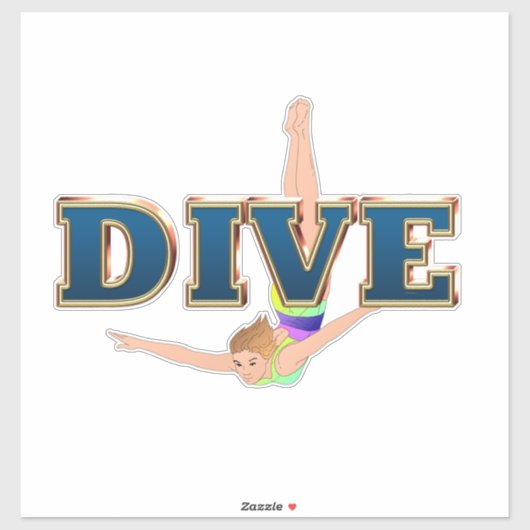 TOP Dive Sticker (Vel)