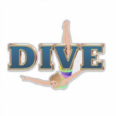 TOP Dive Sticker (Voorkant)