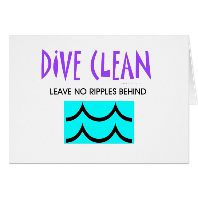 TOP Diving No Ripples (Voorkant Horizontaal)