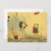 TOP Diving Old School Briefkaart (Voorkant / Achterkant)
