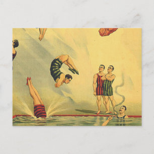 TOP Diving Old School Briefkaart